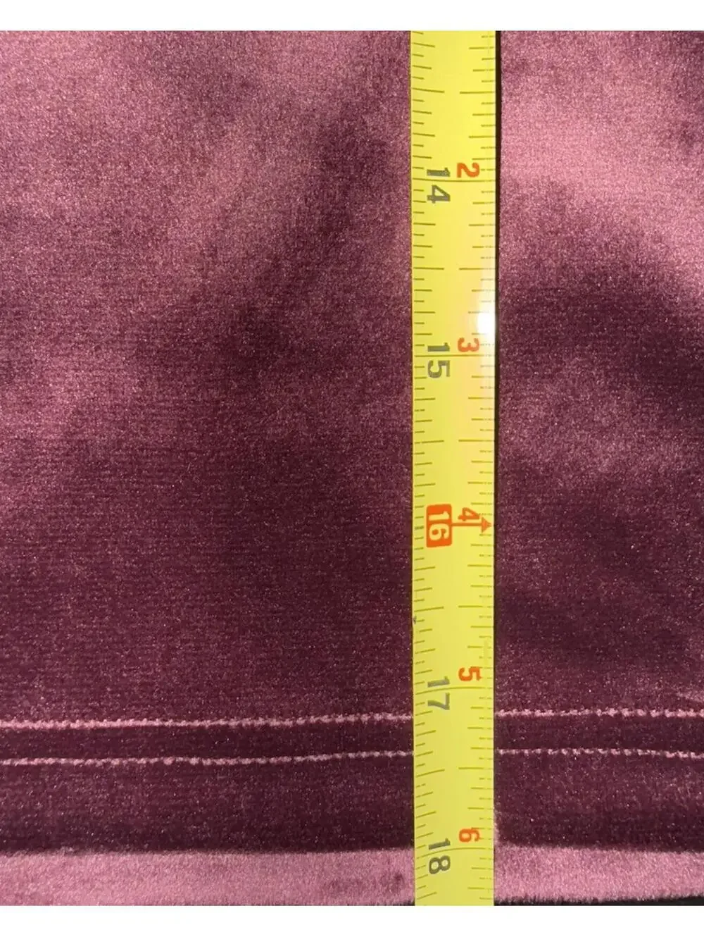 NEW Lululemon Scuba Mini Skirt Velvet Dark Red sz XL Soft holiday Goth $88